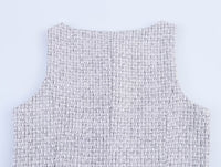 Women Clothing Summer Classic Commuting Elegant Sleeveless Vest Wide Leg Pants Two Piece Sets - Modestly Vogue 