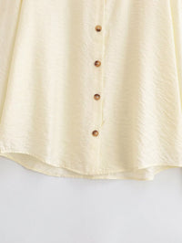 Women Clothing Top Product Simple Stand Collar Shirt - Modestly Vogue 