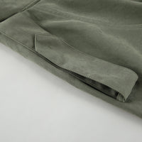 High End French Large Collared Lace up Windbreaker Women Autumn Coat - Modestly Vogue 