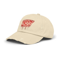 Limited Edition Distressed Cap - Hijabi Girl Statement Baseball Hat - Modestly Vogue 