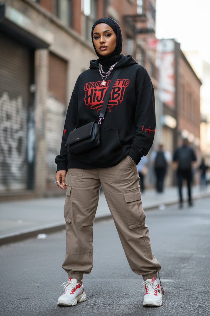 Limited Edition Unapologetic Hijabi™ Muslimah Streetwear Hoodie Sweatshirt - Modestly Vogue 