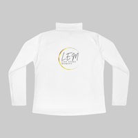 LEM Quarter-Zip Pullover — Ladies Lightweight Performance Top with Subtle Back Logo