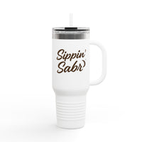 Sippin Sabr Hijabi Girl 40oz Insulated Travel Mug