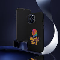 Colorful Hijab Girl Phone Case - All Sizes