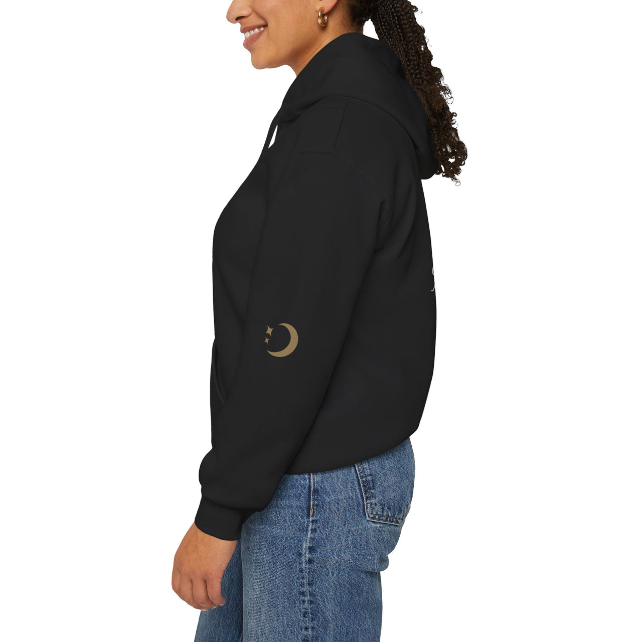 Black Women's Hijabi Girl™ Hoodie – Cozy Streetwear Sweatshirt - Modestly Vogue 