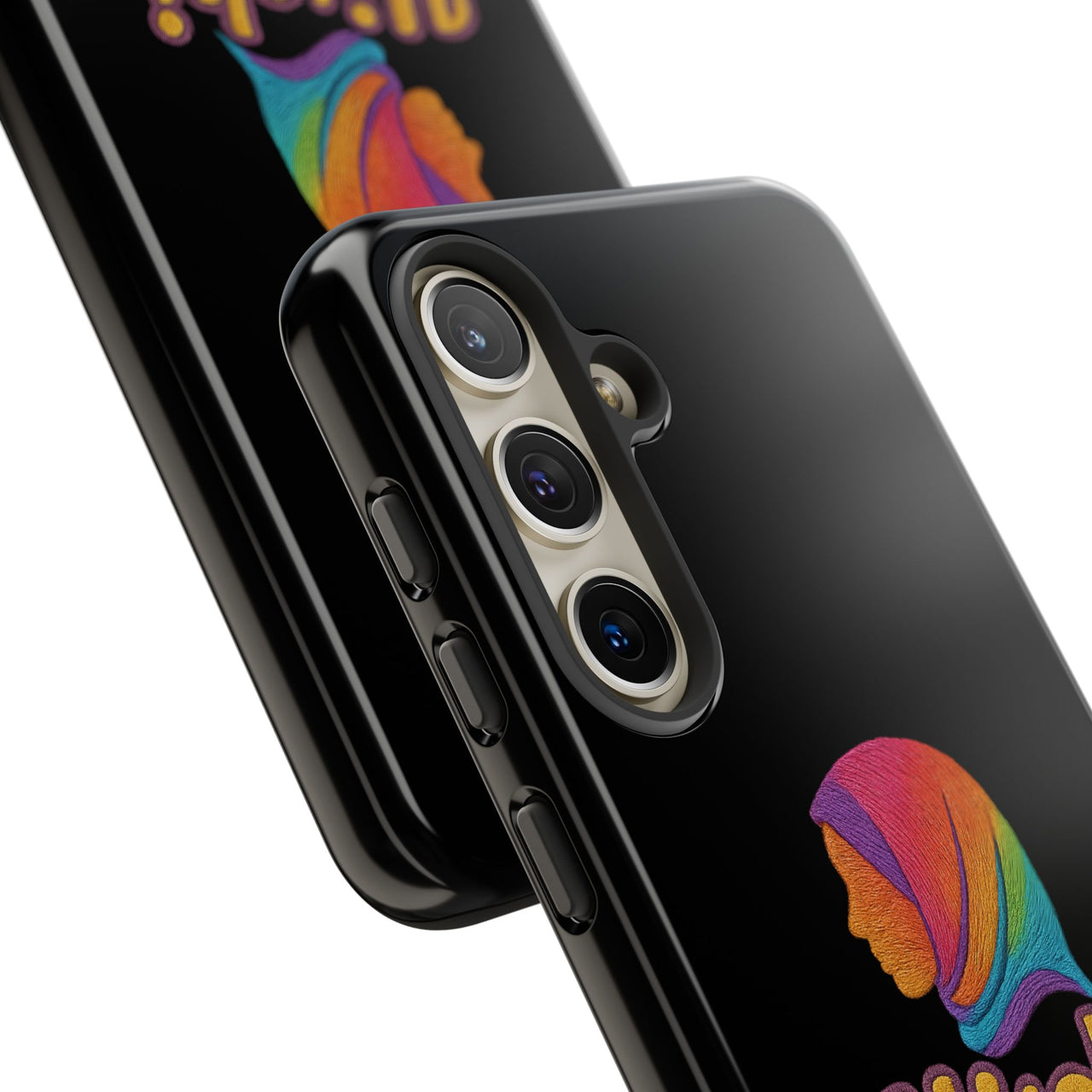 Colorful Hijab Girl Phone Case - All Sizes