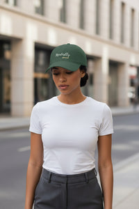 Modestly Made  Low Profile Statement Baseball Cap Modest Mindset Collection - Modestly Vogue 