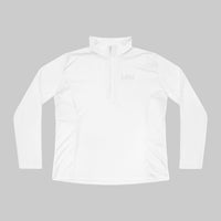 LEM Quarter-Zip Pullover — Ladies Lightweight Performance Top with Subtle Back Logo