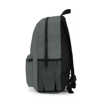 Grey Unapologetic Hijabi™ Personalized Monogram Backpack for School & Travel - Modestly Vogue 