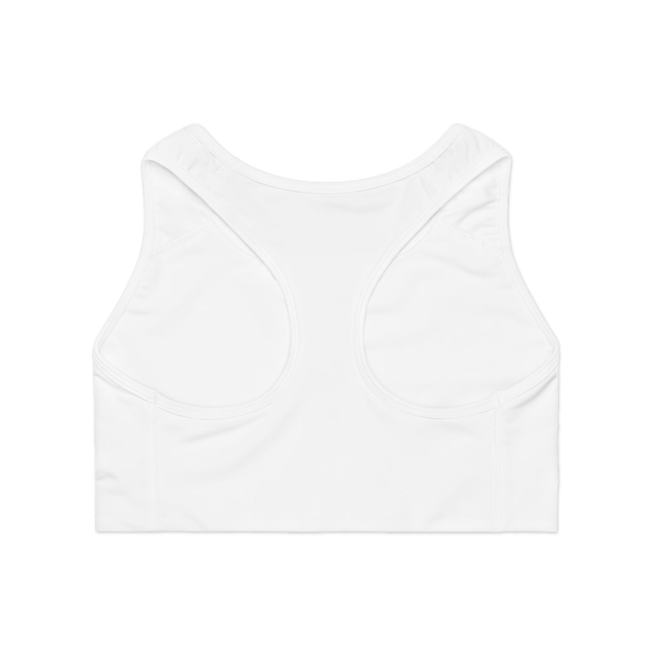 Sports Bra — 'Lift Every Moment' Minimalist Activewear for Gym & Yoga White