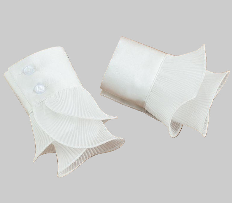 Fake Sleeves  Lace Decoration Dress Sleeves Arm Cuff - Modestly Vogue 