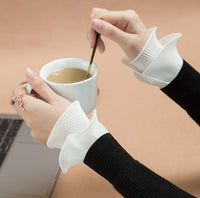 Fake Sleeves  Lace Decoration Dress Sleeves Arm Cuff - Modestly Vogue 