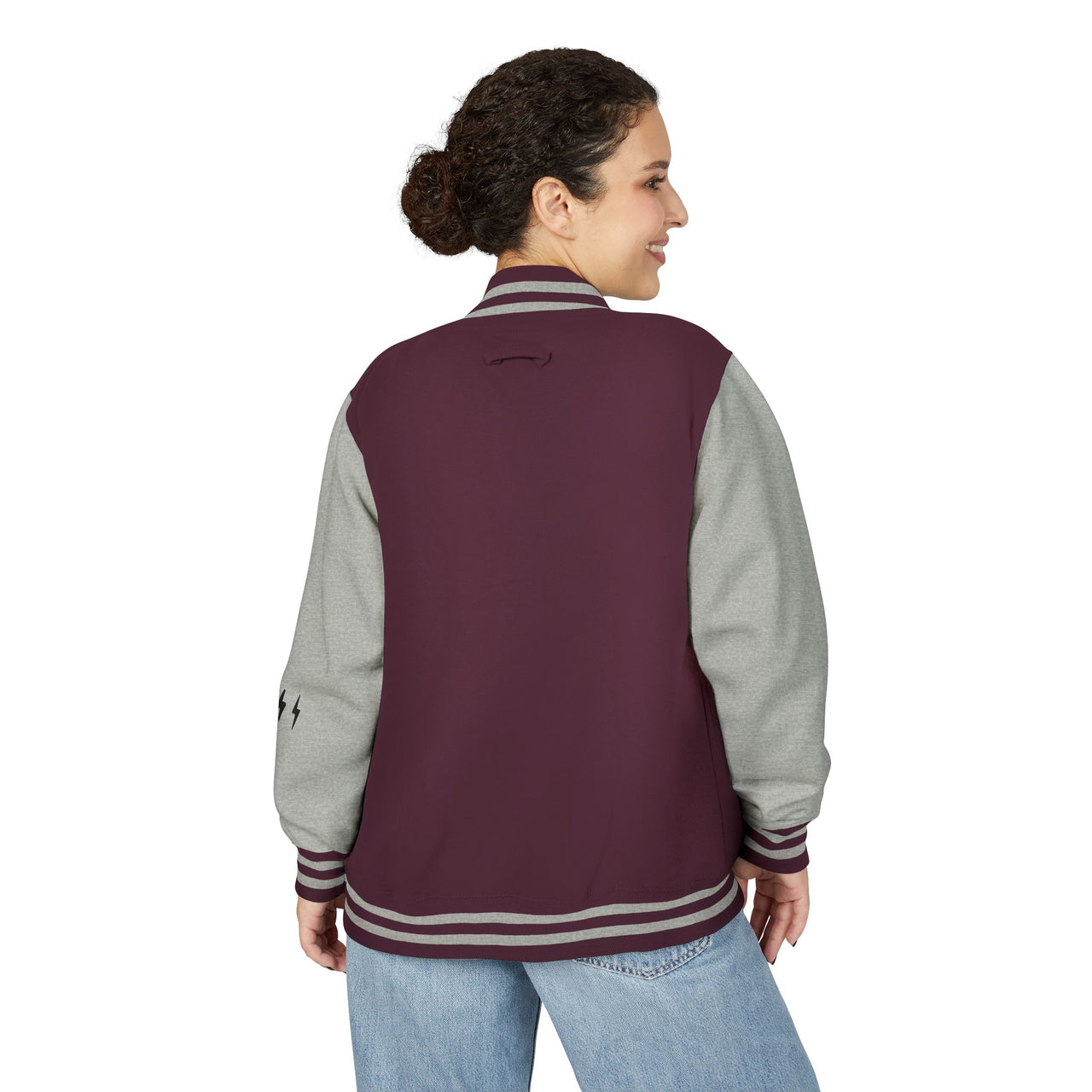 Hijabi Energy Letterman Bomber Jacket
