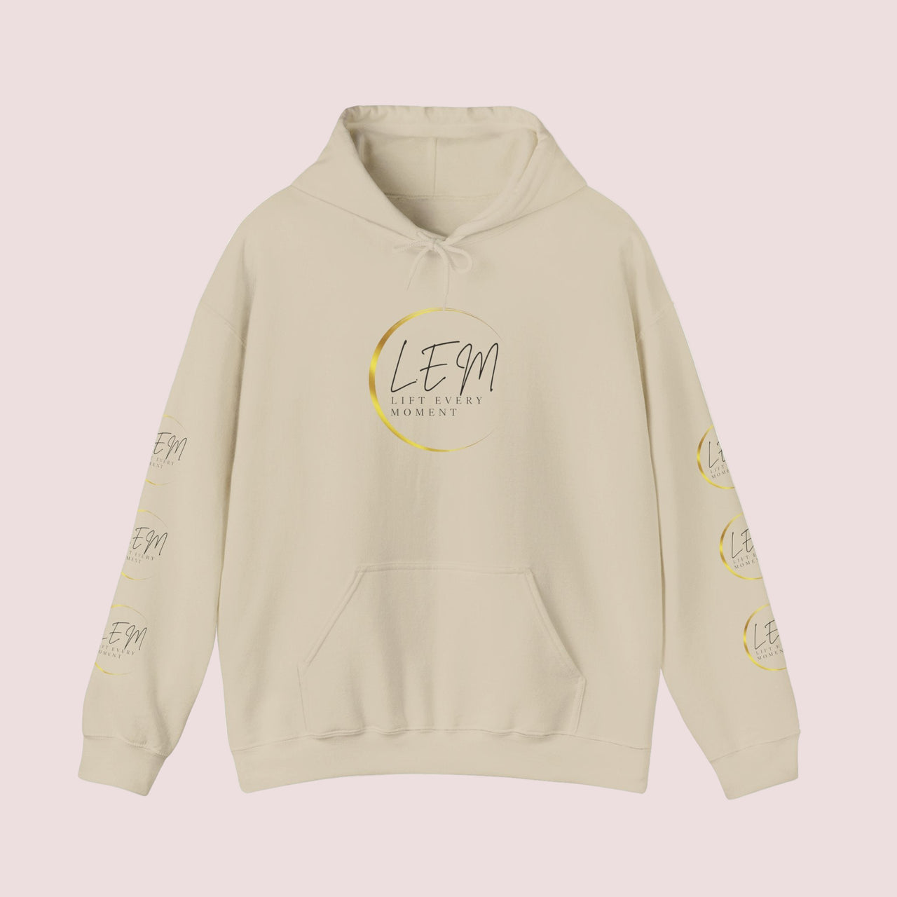 L.E.M Hooded Sweatshirt - "Discipline Is Devotion" Athleticwear Hoodie Sweatshirt - Modestly Vogue 
