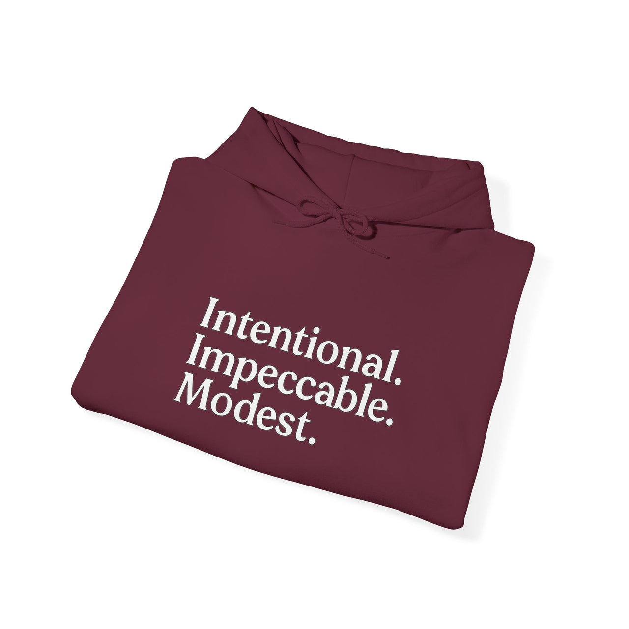 Maroon Women's Hijabi Girl™ Hoodie – Cozy Streetwear Sweatshirt - Modestly Vogue 