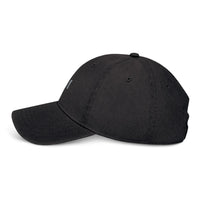 LEM Studio Swim Black Denim Hat – Embroidered Baseball Cap - Modestly Vogue 
