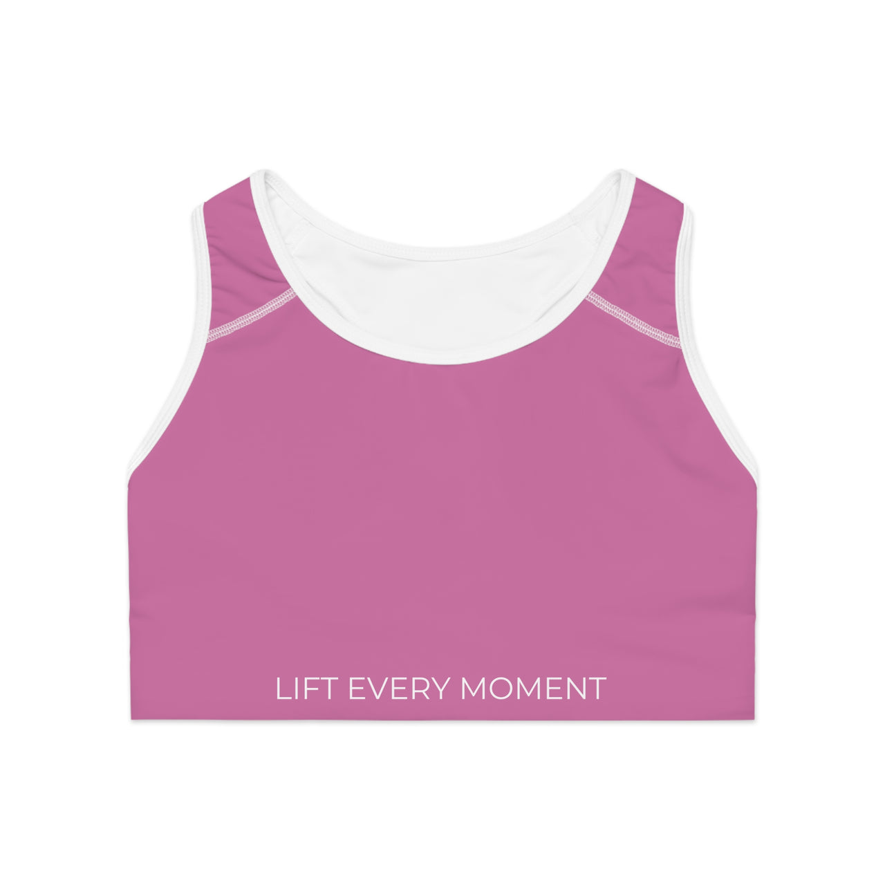 Sports Bra — 'Lift Every Moment' Minimalist Activewear for Gym & Yoga
