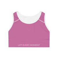 Sports Bra — 'Lift Every Moment' Minimalist Activewear for Gym & Yoga