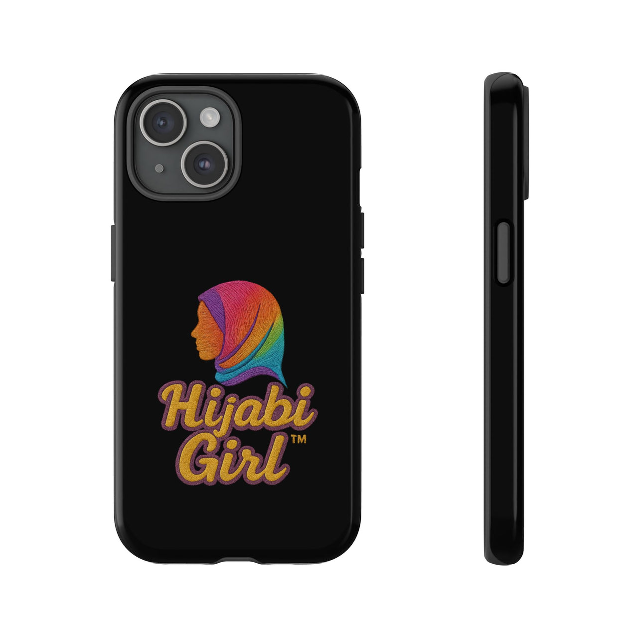 Colorful Hijab Girl Phone Case - All Sizes