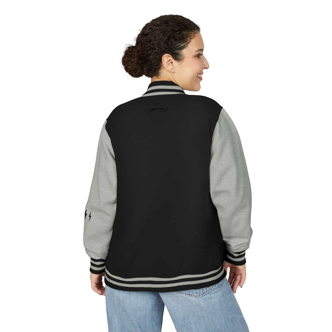 Hijabi Energy Letterman Bomber Jacket