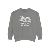 Hijabi GIrl™ Slaying Modesty Sweatshirt - Modestly Vogue 