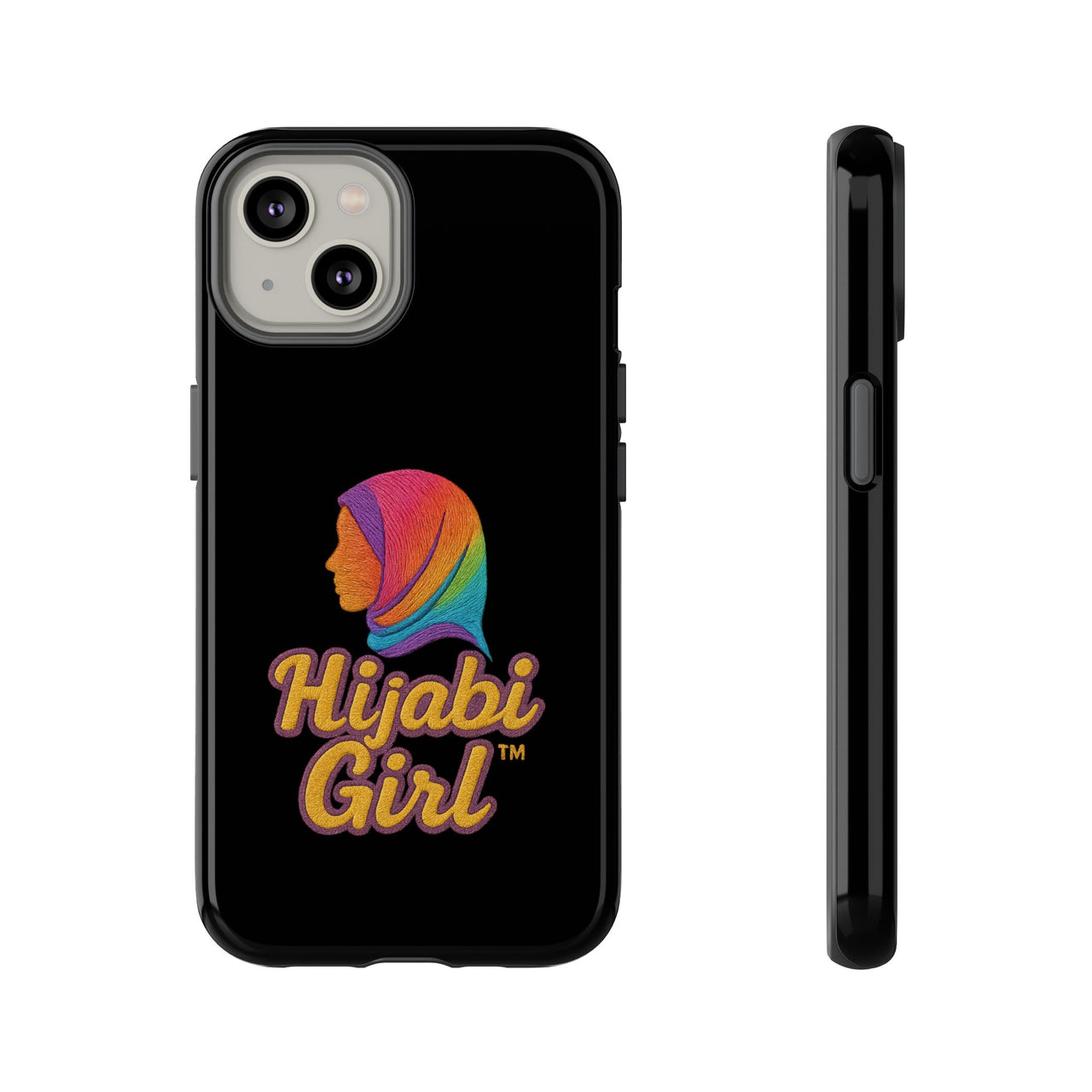 Colorful Hijab Girl Phone Case - All Sizes