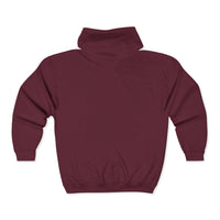 Unapologetic Hijabi Burgundy Full-Zip Hoodie - Modestly Vogue 