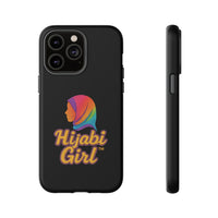 Colorful Hijab Girl Phone Case - All Sizes