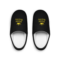 'Hibai Royalty' Women's Indoor Slippers — Gold Crown Cozy House Slippers - Modestly Vogue 