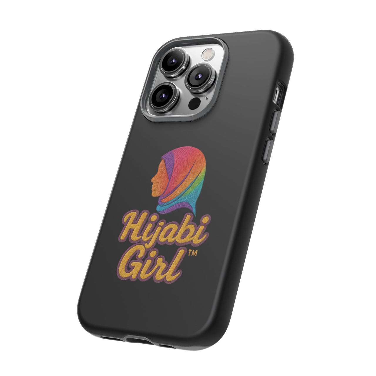 Colorful Hijab Girl Phone Case - All Sizes