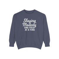 Hijabi GIrl™ Slaying Modesty Sweatshirt - Modestly Vogue 