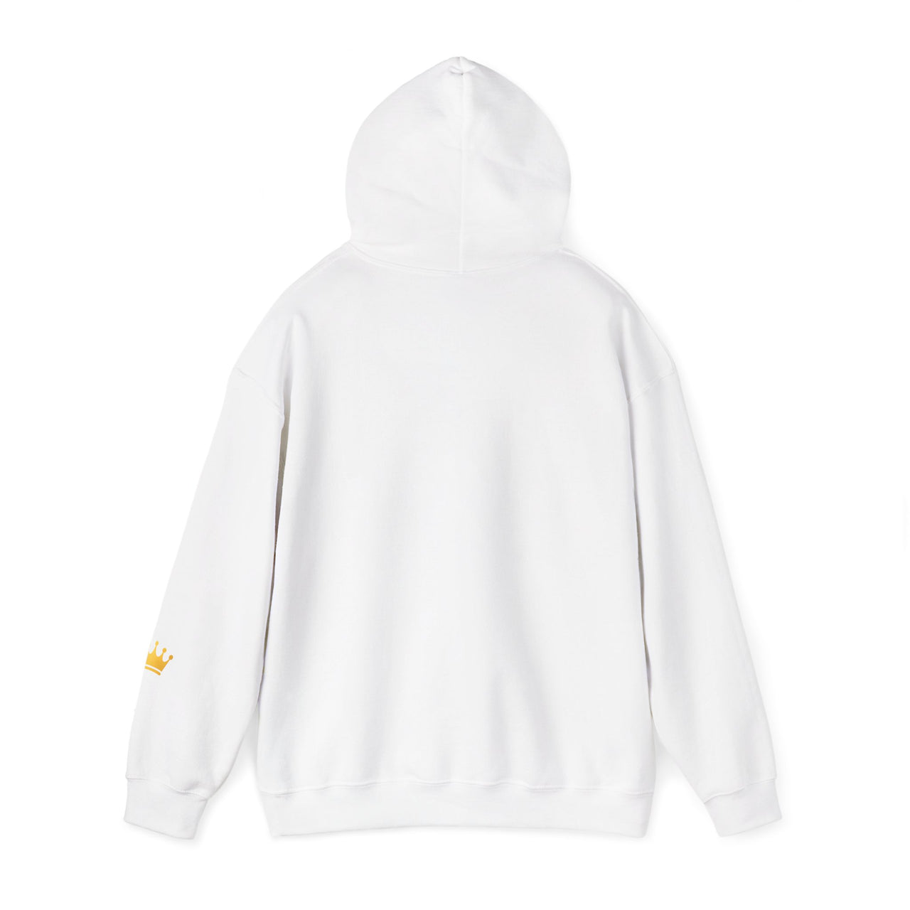 Hijabi Royalty™ Hoodie — Bold Gold Script Hooded Sweatshirt