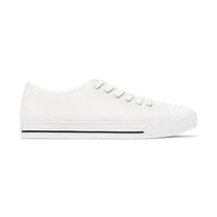 White Low Top Sneakers — 