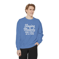 Hijabi GIrl™ Slaying Modesty Sweatshirt - Modestly Vogue 