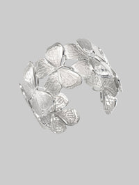 Silver Tone Cuff Bracelet - Modestly Vogue 