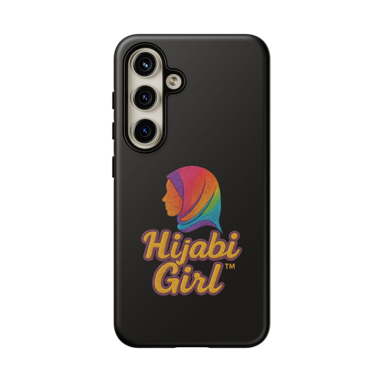 Colorful Hijab Girl Phone Case - All Sizes