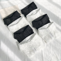 Korean Version All-match Shirt Decorated With Fake Collar Lace