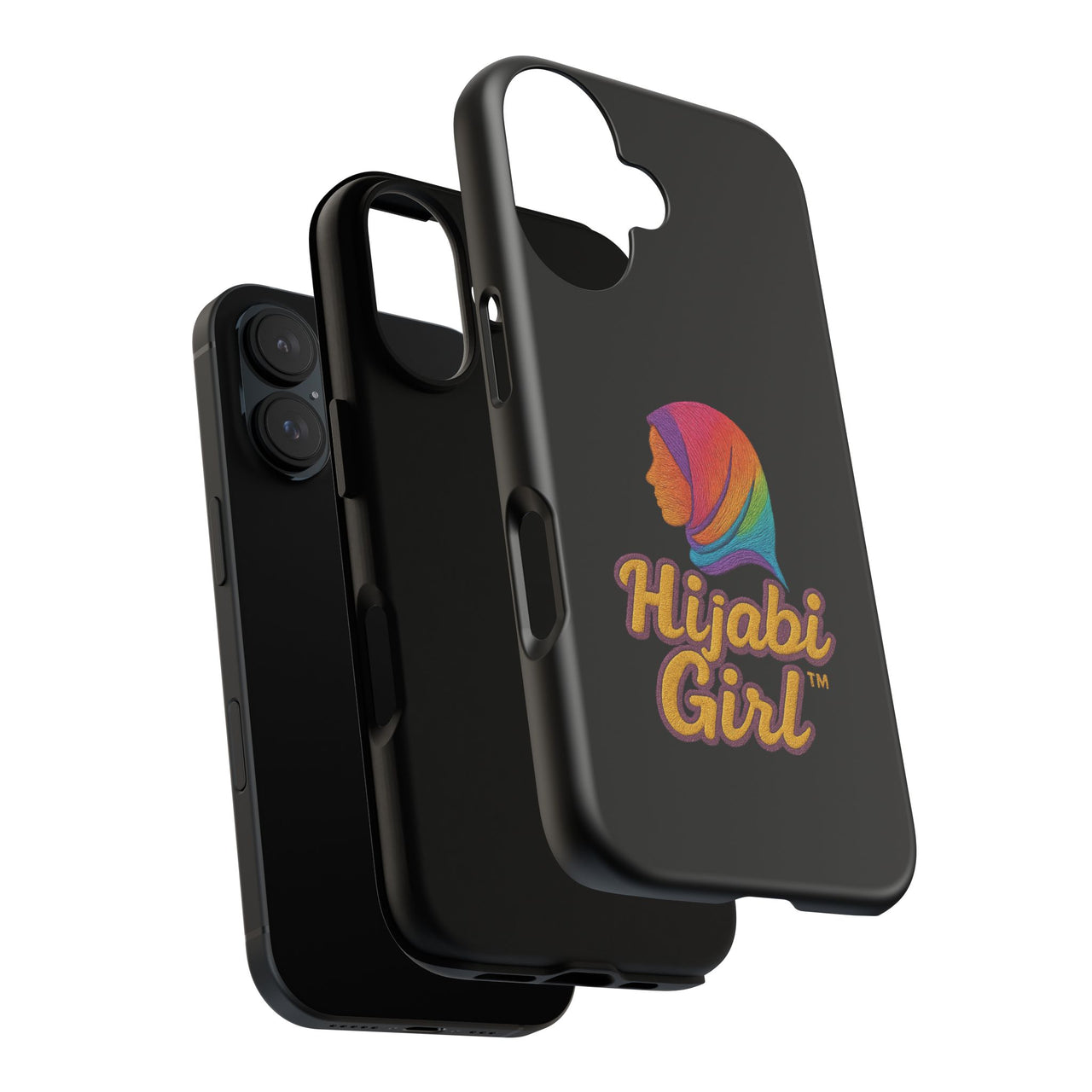 Colorful Hijab Girl Phone Case - All Sizes