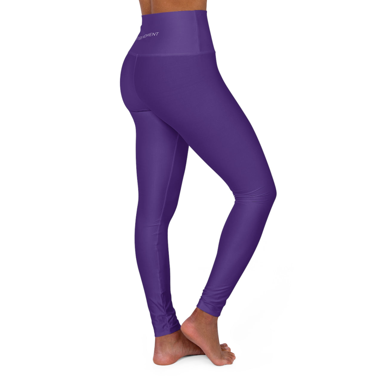 High-Waisted Yoga Leggings — LIFT EVERY MOMENT Logo Pants