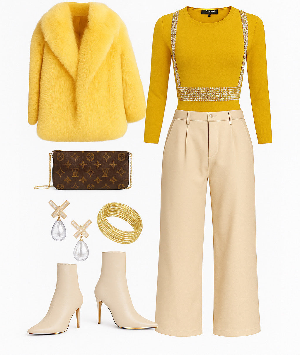 Bold Gold - Modestly Vogue 