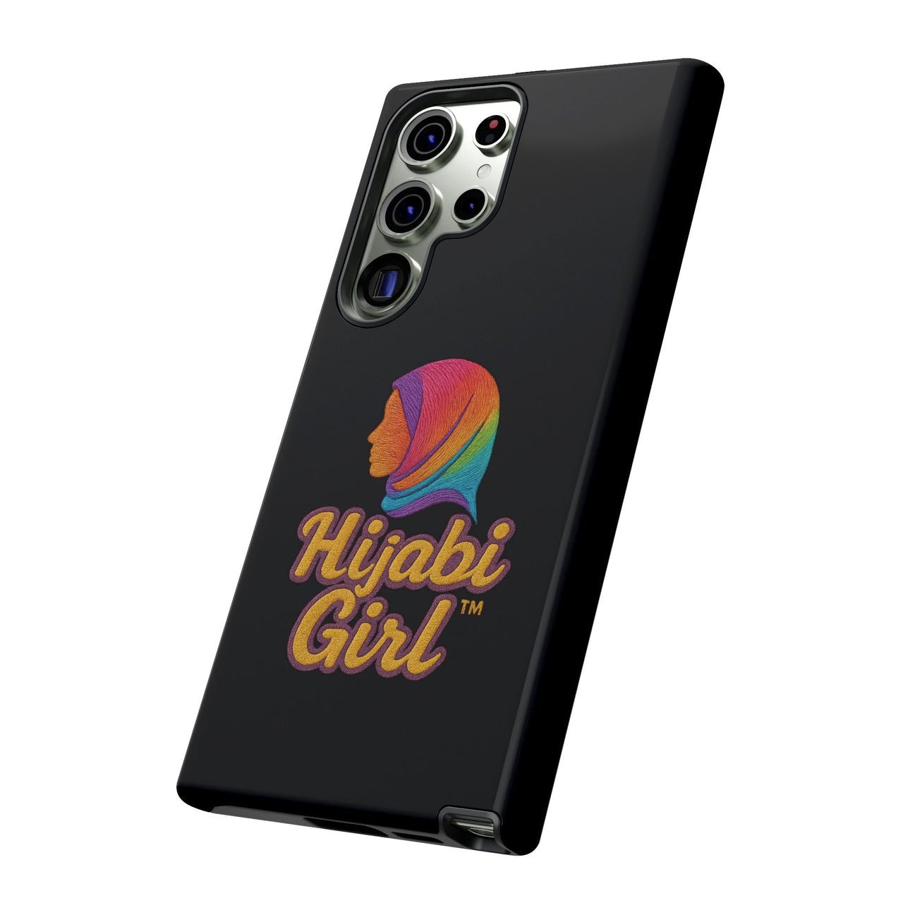 Colorful Hijab Girl Phone Case - All Sizes