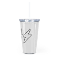 Hijabi Energy™ Reusable Plastic Tumbler with Straw – Everyday Hydration Cup - Modestly Vogue 