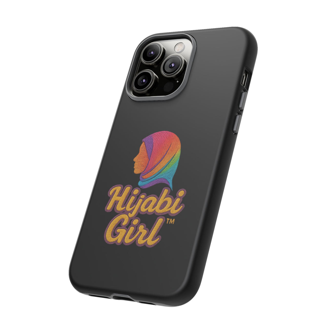 Colorful Hijab Girl Phone Case - All Sizes