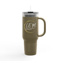 L.E.M. Insulated Travel Mug Water Bottle - 40oz Cup - Modestly Vogue 