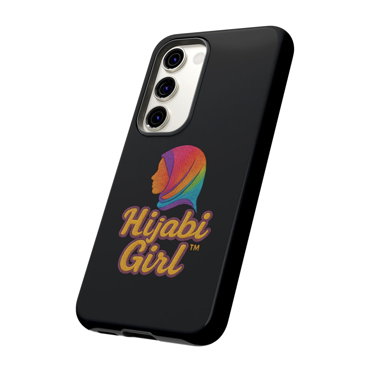 Colorful Hijab Girl Phone Case - All Sizes