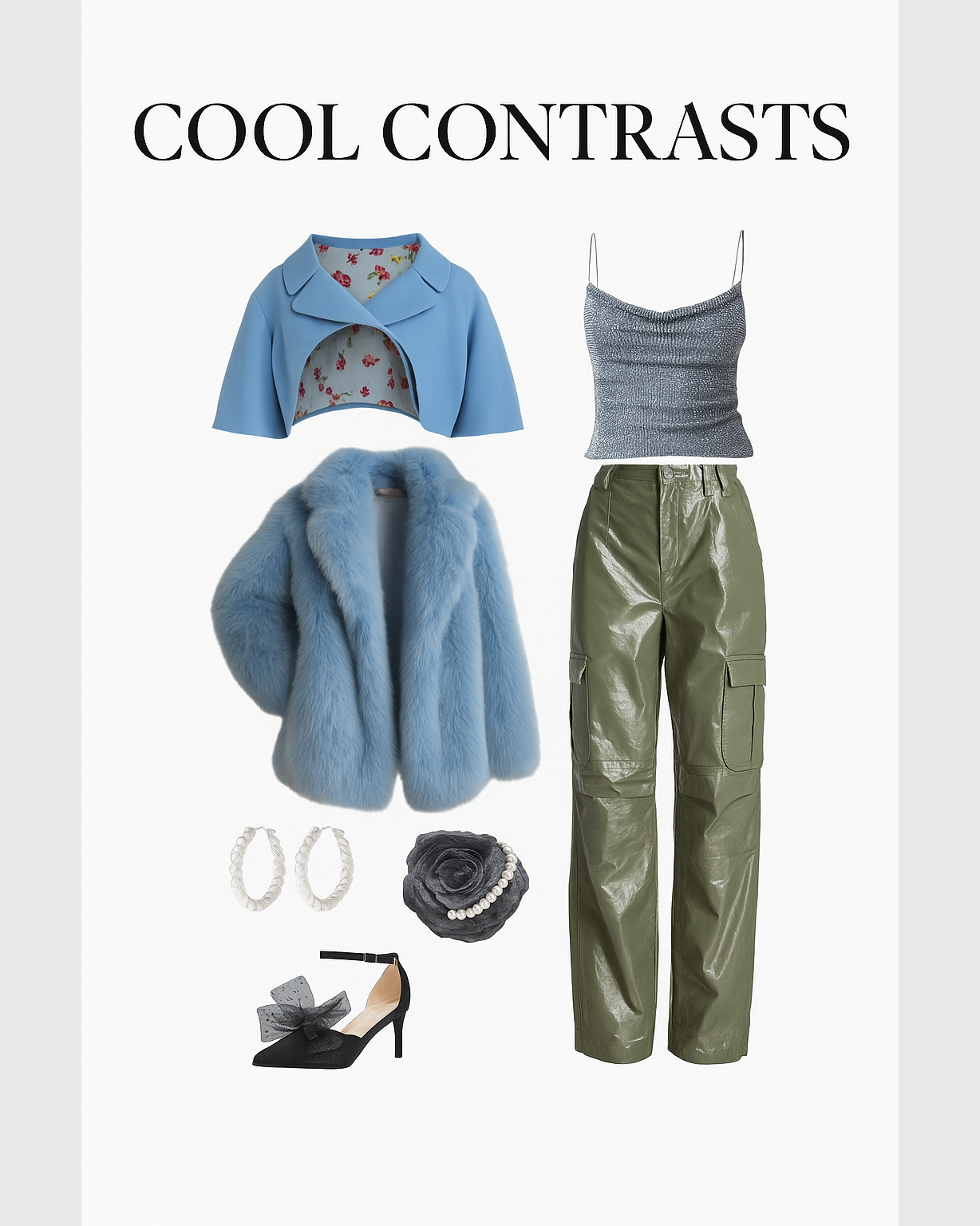 Cool Contrasts - Modestly Vogue 