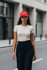 Modest Mindset Low Profile Baseball Cap - 'Discipline is Devotion' Hat - Modestly Vogue 