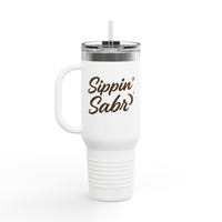 Sippin Sabr Hijabi Girl 40oz Insulated Travel Mug