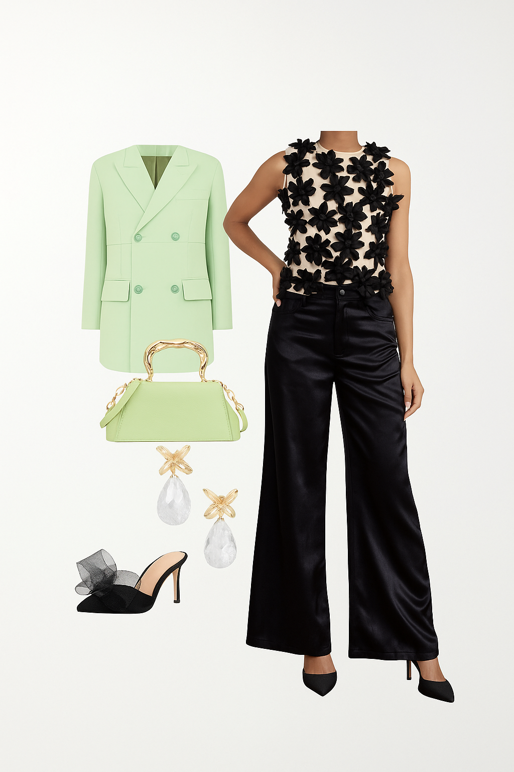 Green Bloom - Modestly Vogue 