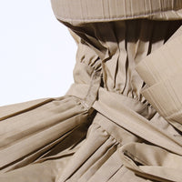 Patchwork Ruffled Shirt | Trendy & Feminine Design - Modestly Vogue 